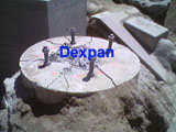 Dexpan Concrete Post Foundations Demolition