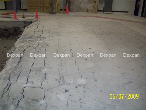 Dexpan Demolicion Controlada de concreto, Corte de concreto no explosivo
