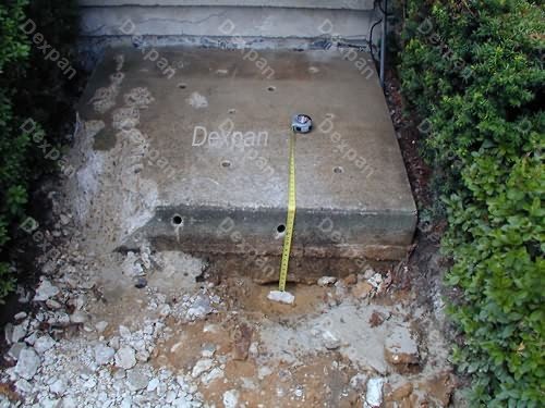Dexpan No Jackhammer concrete demolition, demolition jack hammer