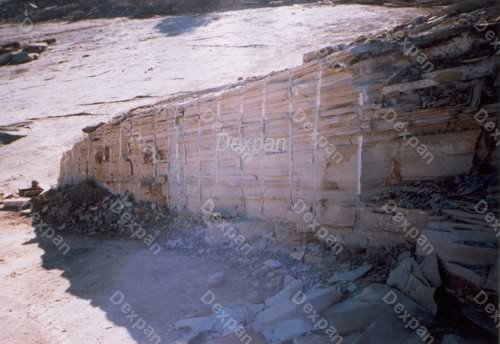 Dexpan Safe Quarrying Flagstone, Mining in Flagstone Quarries