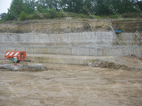 Dexpan Safe Quarrying Limestone, Mining in Limestone Quarry