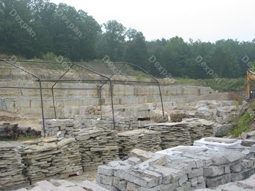 Dexpan Safe Quarrying Limestone, Mining in Limestone Quarry