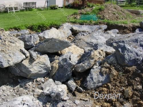 Dexpan Rock Excavating without hydraulic breaker, jackhammer