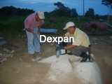 Dexpan rock breaking, rock demolition, rock blasting, rock excavating, rock drilling in Columbia SA