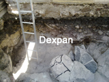 Dexpan rock breaking, rock demolition, rock blasting, rock excavating, rock drilling in Diaz Mexico