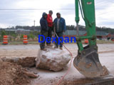Dexpan rock trenching & excavating