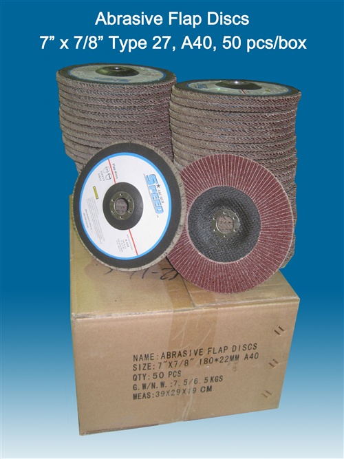 Abrasive Flap Discs for metal grinding, metal polishing